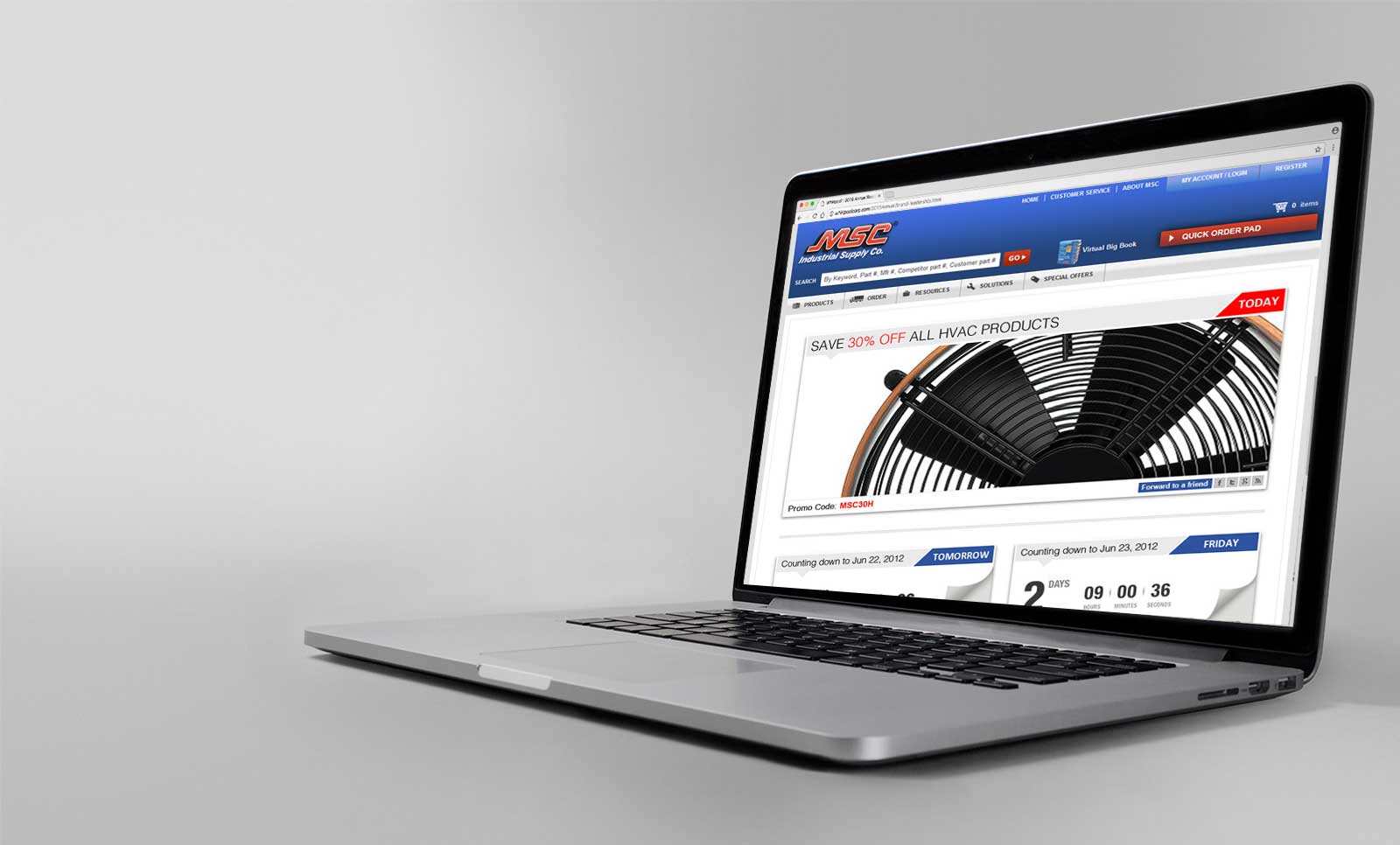 home page prototype